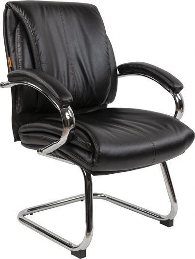 CHAIRMAN CH423 V Компьютерное кресло CHAIRMAN CH423 V (Металл,Экокожа/Черный)