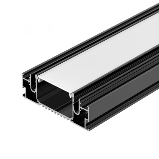 055206 Профиль STRETCH-41-CEIL-CENTER-2000 BLACK (Arlight, Алюминий) 055206