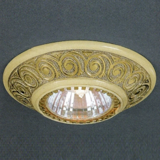 SP 7202AV/ORO Встраиваемый точечный светильник Reccagni Angelo 7202 SP 7202AV/ORO