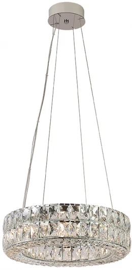 8550/40 C chrome Подвесной светильник Newport 8550 8550/40 C chrome (220V, на тросе, кольцо)