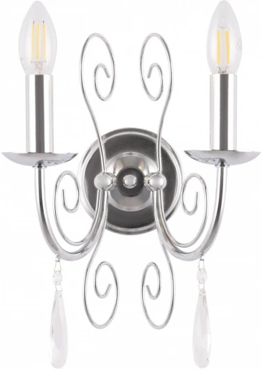 345620/2W CR Бра Arte Milano AM345620 345620/2W CR (220V, подвески, подсвечник, свеча)