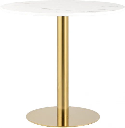 УТ000036404 Стол обеденный Stool Group Толедо D80 мрамор УТ000036404