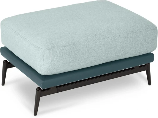 808349 Пуф Ispani ОГОГО (арт.808349), (Ткань,Экокожа/Зеленый)