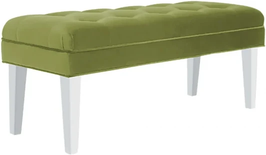 804884 Банкетка Adel ОГОГО (арт.804884), (Ткань/Зеленый)