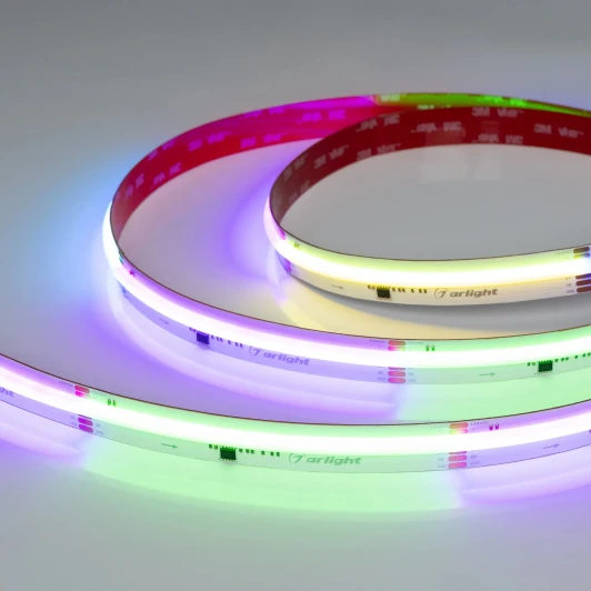 062128 Светодиодная лента DMX-COB-X1008-18mm 24V RGB-PX126 (11 W/m, IP20, CSP, 5m) (Arlight,) 062128