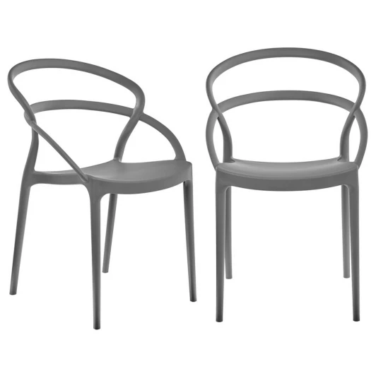 FR 0450P Комплект из 2-х стульев Margo серый Bradex Home FR 0450P
