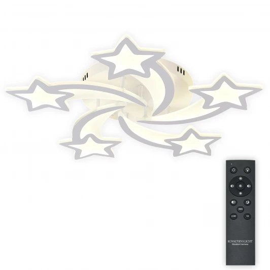 LED LAMPS 85011 Потолочная люстра светодиодная с пультом звезды Natali Kovaltseva Star Ii LED LAMPS 85011