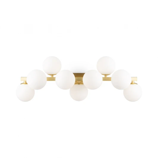 MOD547WL-09BS Бра Maytoni Dallas MOD547WL-09BS (220V, шарики, молекулы)