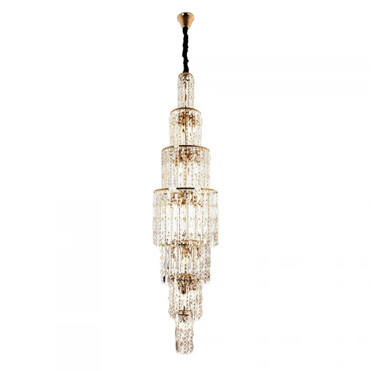 ML.900.20 GD Подвесная люстра хрустальная Modelux ML.900.20 GD