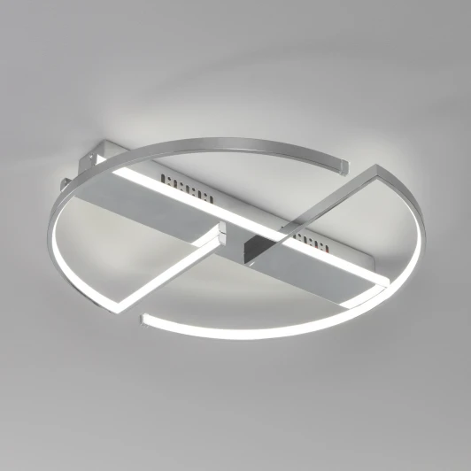 90233/2 хром Потолочная люстра Eurosvet Griff 90233/2 хром