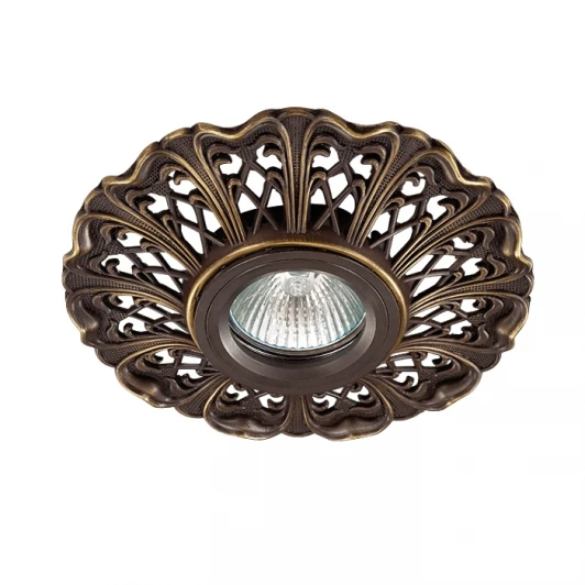 370031 Встраиваемый точечный светильник Novotech Vintage 370031