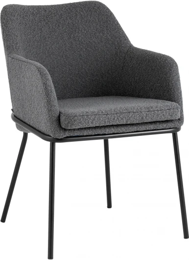 УТ000036134 Стул Stool Group Кози ткань букле тёмно-серый УТ000036134