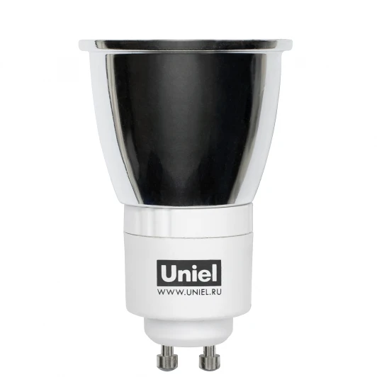 ESL-JCDR CL-7/4200/GU10 картон Лампочка энергосберегающая трубка белая GU10 7W 4200K Uniel ESL-JCDR CL-7/4200/GU10