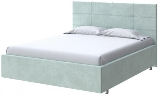 2019567 PROxSON Кровать Neo (Ткань: Велюр Casa Мятный) 120x200
