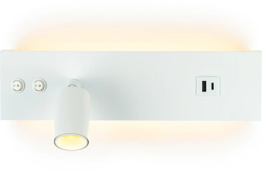 CL704460 Настенный светильник LED с USB со спотом для чтения с выключателем Citilux Декарт CL704460 (220V)