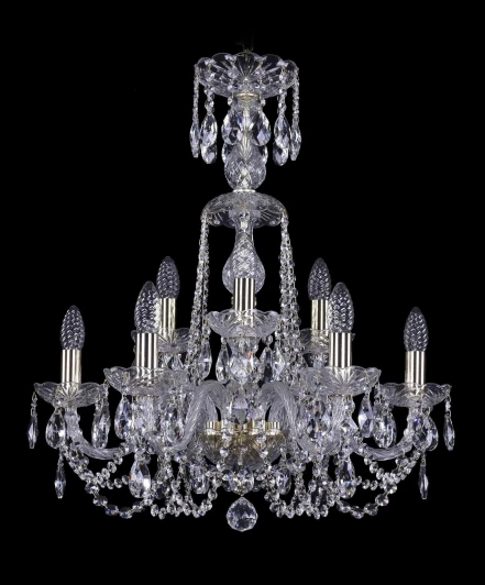 1402/6/195/XL-64 Ni Подвесная люстра Bohemia 1402 1402/6/195/XL-64/Ni