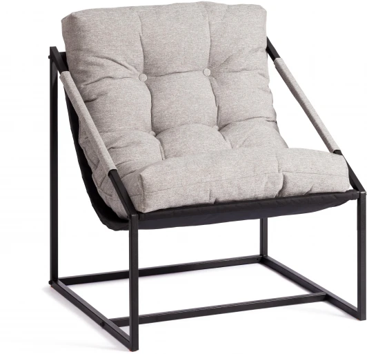 24902 Кресло Charli / Чарли без подлокотника Tetchair (Металл/Серый) арт.24902