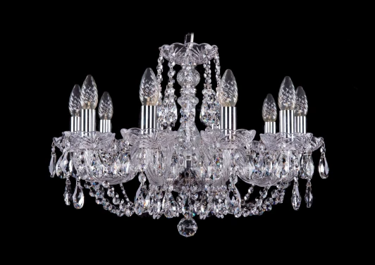 1406/10/195/Ni Подвесная люстра Bohemia 1406 1406/10/195/Ni