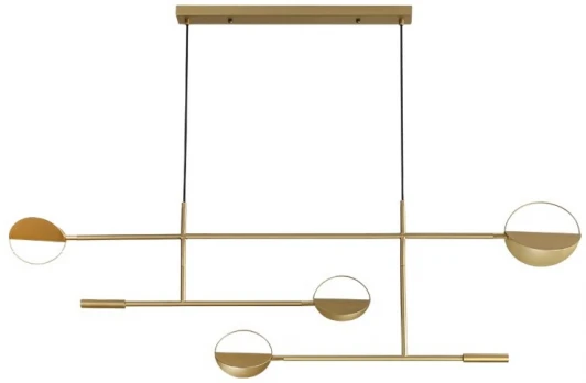 40.2528 Подвесной светильник (люстра) Bolia Leaves Pendant Brass ImperiumLoft 40,2528 (144123-22) (220V, на проводе)