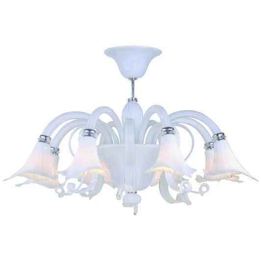485/8PF-white Потолочная люстра IDLamp 485 485/8PF-white