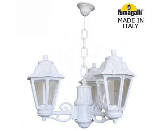 E26.120.S30.WXE27 Светильник уличный подвесной Fumagalli Sichem/Rut 3L (Люстра) E26.120.S30.WXE27