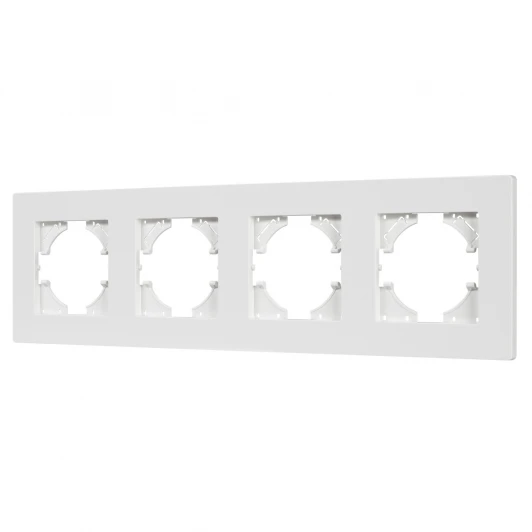 049758 Рамка пластиковая FRM-PERIO-PL-4-WH (Arlight) 049758