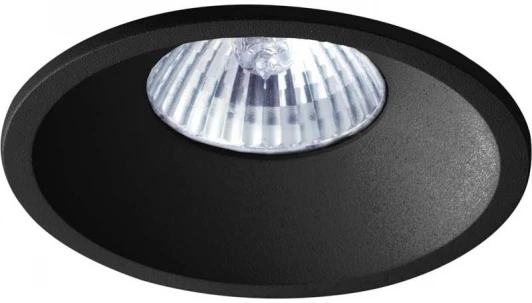 DL18412/11WW-R Black Встраиваемый светильник Donolux Pluton DL18412/11WW-R Black (220V, круглые)