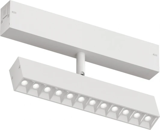 DK8006-WH Трековый светильник Denkirs Smart DK8006-WH (LED, 220V, пульт управления, управление смартфоном, голосовое управление, умный дом - Алиса)
