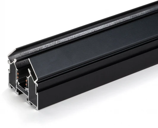 85123/00 Шинопровод в натяжной потолок (черный) (2м) Elektrostandard Slim Magnetic 85123/00