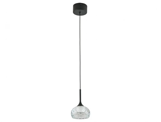 7241/S mat.black clear Подвесной светильник Newport Zara 7241/S mat.black clear