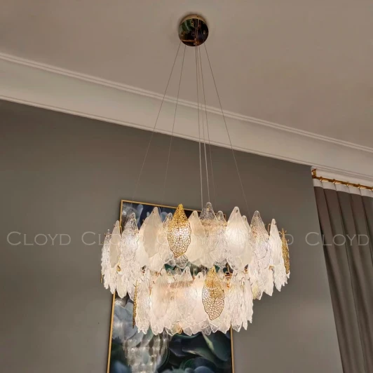 11172 Подвесная люстра листья Cloyd Senegal 11172 (220V, на тросе, листья)