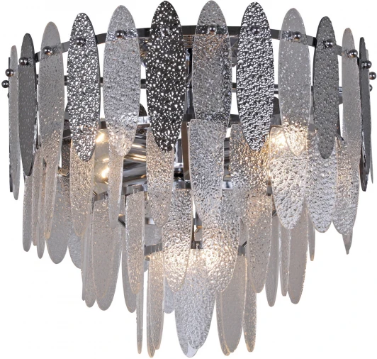 09031-3.3-06 CR Потолочная люстра Reluce 09031-3.3-06 CR (220V, хрусталь)