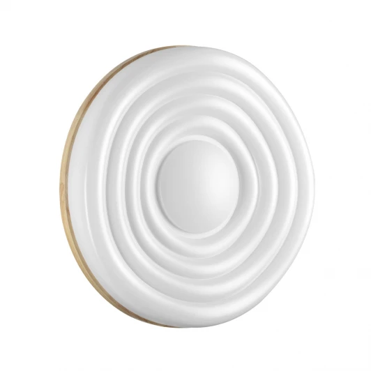 7674/ELN Настенно-потолочный светильник Sonex Fass Wood 7674/ELN белый/натуральное дерево 76Вт 3000/4000/6000К