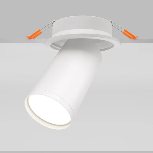 C048CL-U-1W Встраиваемый светильник FOCUS S GU10 1x10Вт Maytoni Technical C048CL-U-1W (220V, круглые)