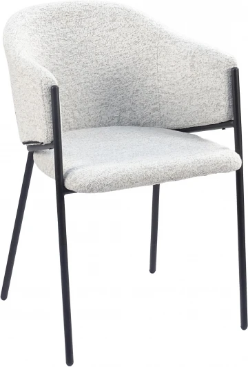 УТ000039554 Стул обеденный Carmel бело-серый Stool Group арт.УТ000039554