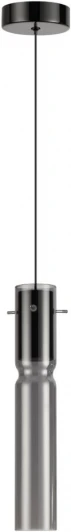 5058/5L Подвесной светильник Odeon Light Scrow 5058/5L PENDANT черный/дымчатый/металл/стекло LED 5W 3000K