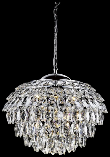 WE113.11.103 Подвесная люстра Wertmark Ludgera WE113.11.103 (220V, на цепи, круглые)