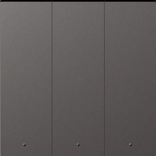 DE28345 Клавиша 3-я с подсветкой, матовый титан Donel A07 DE28345