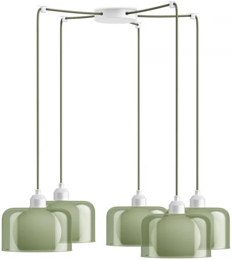 PND.113.03.01.002.WH-S.28.GC-S.02.WH Подвесной светильник 33 ИДЕИ PND.113.03.01.002.WH-S.28.GC-S.02.WH (220V, на проводе, паук)