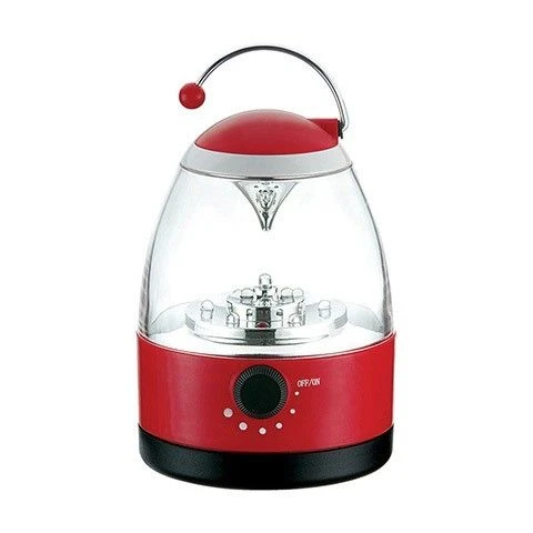 HL329L Фонарь ручной светодиодный Horoz, 1 плафон, красный с черным и прозрачным