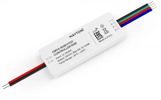 01125 Контроллер для светодиодной ленты RGB 72Вт/144Вт Maytoni Led strip 01125