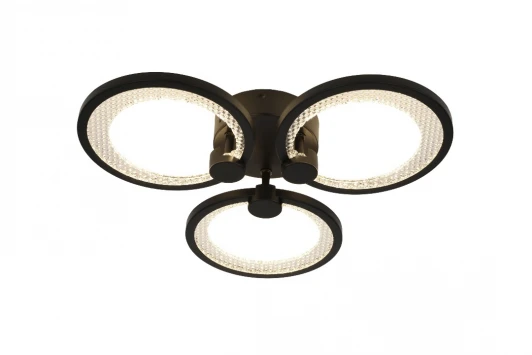 Odry CLL-1-46-RC BK Потолочная люстра на штанге светодиодная с пультом ЭРА Odry CLL-1-46-RC BK