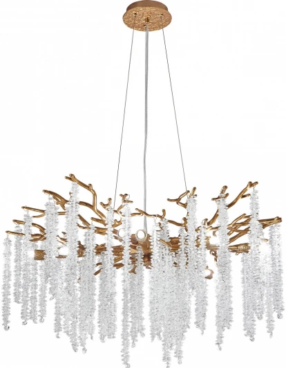 23110.760.10.G9.A IB Подвесная люстра хрустальная Arte Milano Milano-1 23110.760.10.G9.A IB (220V, на тросе)