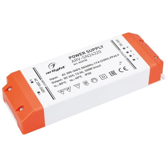 023730 Блок питания ARV-SN24320 (24V, 13.3A, 320W, PFC) 023730 Arlight ARV