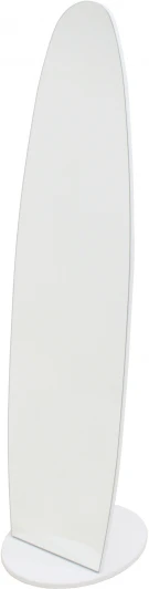 008649 Зеркало напольное Стелла 1 белый 157,8 см х 40,4 см от фабрики Mebelik