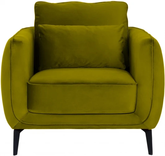 468468 Кресло Amsterdam ОГОГО (арт.468468), (Ткань/Желтый)