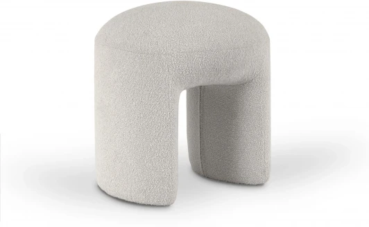 825266 Пуф Shaggy ОГОГО (арт.825266), (Ткань,Букле/Бежевый)