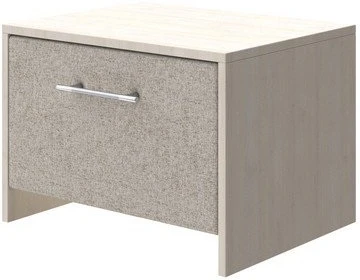 1934442 PROxSON Тумба Varna (ЛДСП Дуб Шамони+ткань Дуб Шамони светлый/Tesla Мокко) 51x40