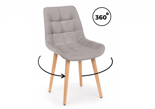 632491 Стул деревянный Челси 360 латте (zd 290) / светлое дерево np 632491