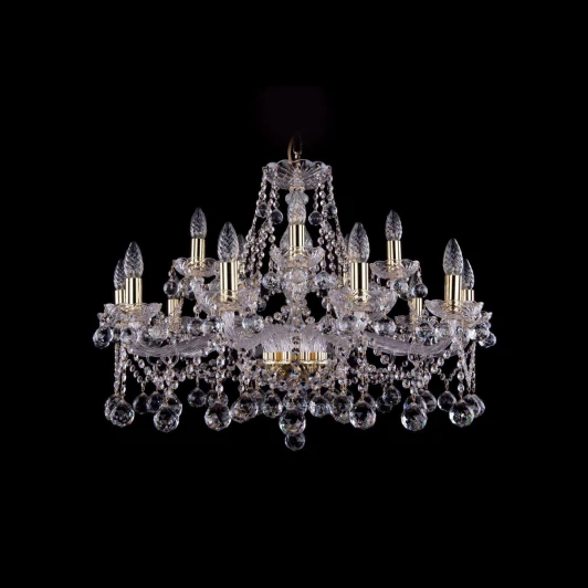 1413/10+5/300 G Balls Подвесная люстра Bohemia 1413 1413/10+5/300/G/Balls